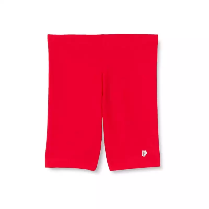 Cycliste de bain et natation pour filles - Uni rouge, tailles 4 à 14 ans