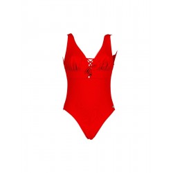 Maillot store femme rouge