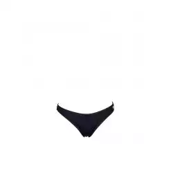 Bas de maillot de bain femme classique uni noir