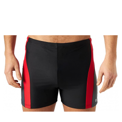 Boxer de bain homme avec bandes latérales / Racing