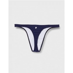 String de Bain Homme Uni Noir - Élégant & Confortable - Tailles 36 à 48