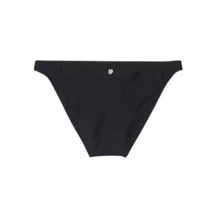 Slip de bain brésilien homme uni noir - taille 1 à 6