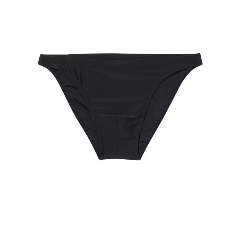 Slip de bain brésilien homme uni noir - taille 1 à 6