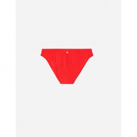Slip de bain homme uni rouge - taille 1 à 6