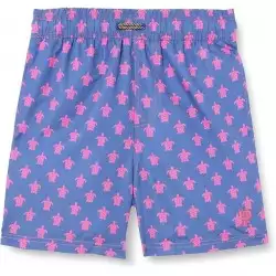 Boardshort Violet Tortue Rose pour Garçons 10-14 ans