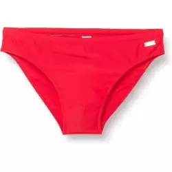 Slip de bain homme uni Rouge du 38 au 48