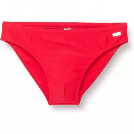 Slip de bain homme uni Rouge du 38 au 48