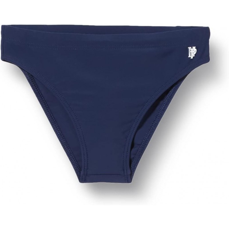 Slip de bain garcon uni Marine basic disponible de la taille 4 ans au 14 ans.