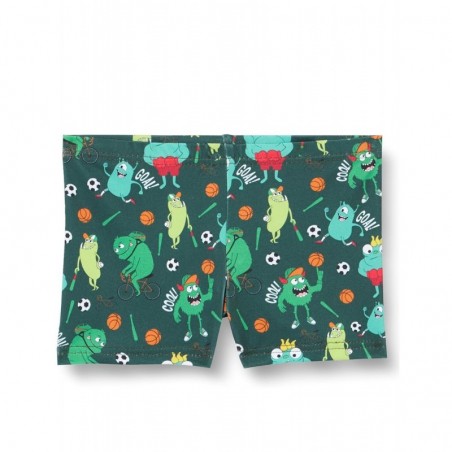 Boxer de bain bébé / garçon imprimé petits monstres colorés, 1 - 8 ans