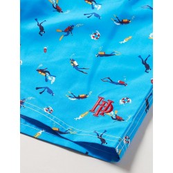 Boardshort homme bleu...