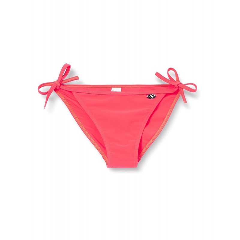 Culotte ficelle maillot de bain femme corail fluo - 36 au 46