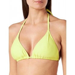 Bikini brassière et culotte marine et jaune du 34 au 46