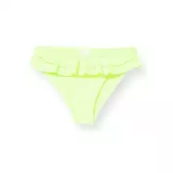 Culotte de bain bébé et fillette jaune fluo 12 mois-8 ans