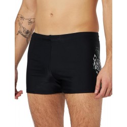 Boxer de bain noir pour homme - motif loup - T1 à T6