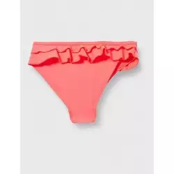 Culotte de bain bébé et fillette orange fluo 12 mois-8 ans