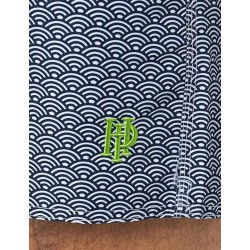 Boardshort homme imprimé vagues marine - tailles S-XXL - Détails