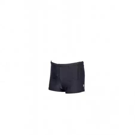 Shorty Maillot de bain garcon uni noir permanent basic et sport