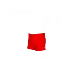 Shorty Maillot de bain garcon uni rouge permanent basic et sport