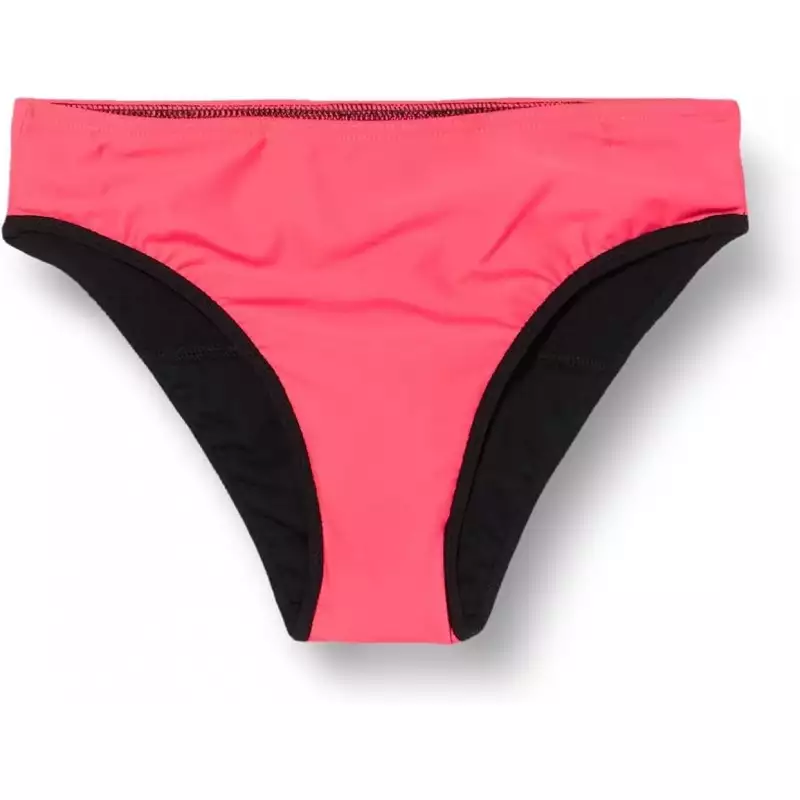 Culotte de maillot de bain menstruel rose Ibis du 12 au 16 ans