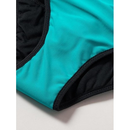 Culotte de bain menstruelle ado turquoise – 12, 14 et 16 ans
