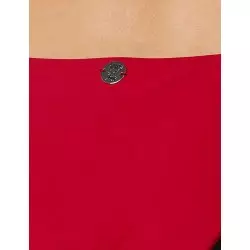 Bas de maillot de bain menstruel rouge taille basse Bali du 36 au 46 - Détails