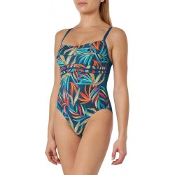 Maillot de bain une pièce à imprimé tropical - Élégance et confort