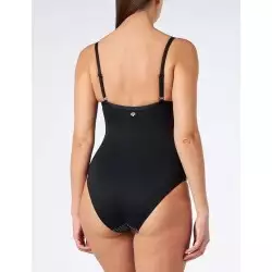 Maillot de bain une pièce motif géométrique - Élégance et maintien