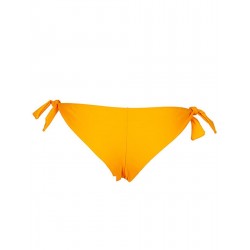 Bas de maillot de bain femme brésilien tanga uni jaune