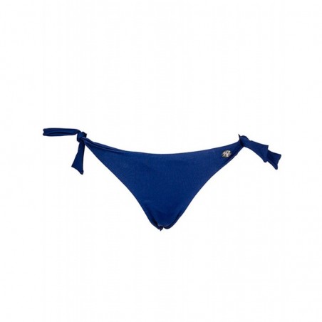 Bas de maillot de bain femme brésilien tanga uni marine