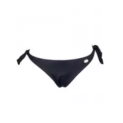 Bas de maillot de bain femme brésilien tanga uni noir
