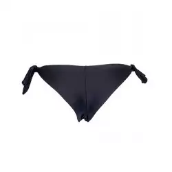 Bas de maillot de bain femme brésilien tanga uni noir