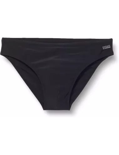 Slip de bain homme uni noir du 38 au 48