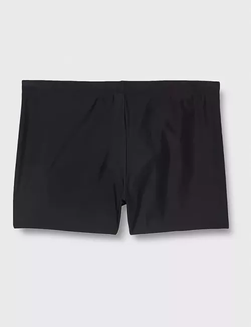 Boxer de bain homme uni noir permanent basic et sport