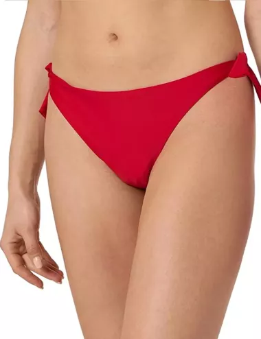 Bikini rouge haut triangle et culotte brésilienne - taille 34 à 46