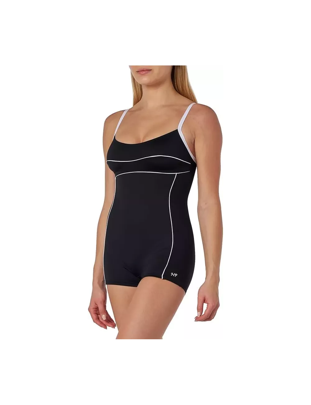 Combishort de bain femme noir – style sportif et confort optimal