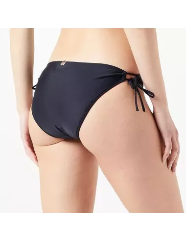 Culotte de bain menstruelle femme noire à nouer