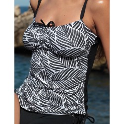 Maillot 2 pcs tankini avec shorty