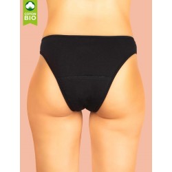 Culotte menstruelle brésilienne flux léger en coton bio Iris