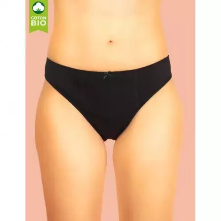 Culotte menstruelle flux léger en coton bio Pensée