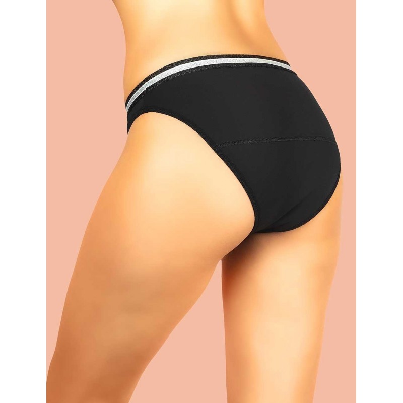 Culotte menstruelle sporty flux moyen Orchidée