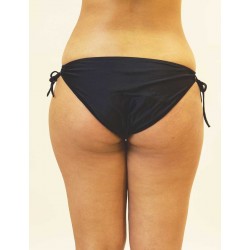 Bas de maillot de bain menstruel noir taille basse Bali