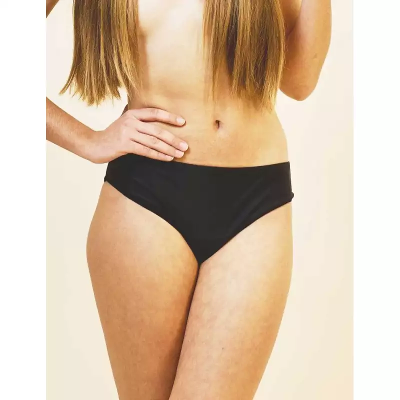 Culotte de maillot de bain menstruel noir Ibis du 12 au 16 ans